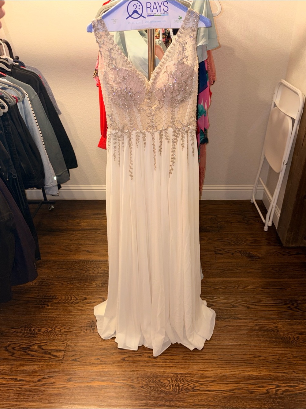 Winnie Couture Ivory Beaded Wedding Dress